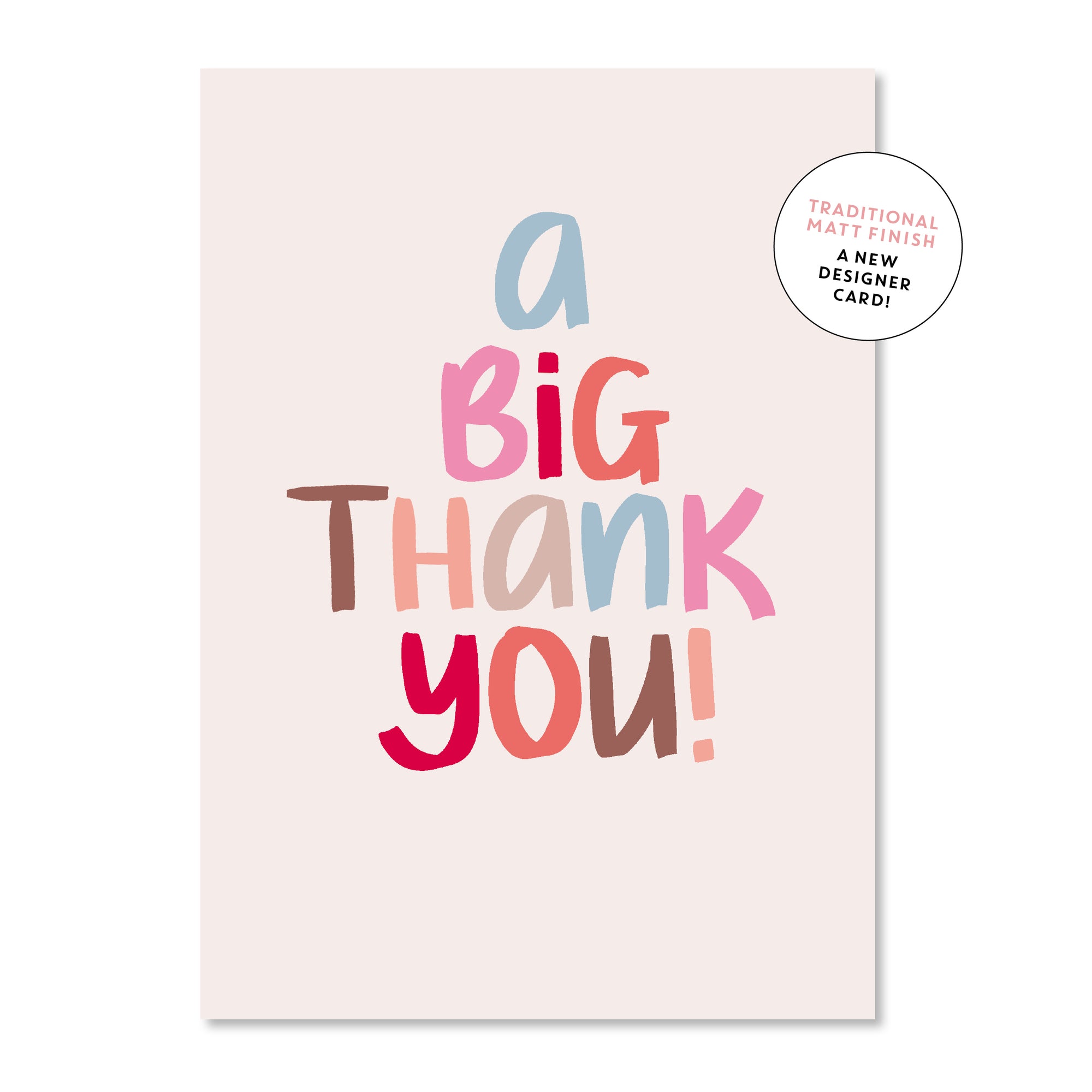 A Big Thank You!