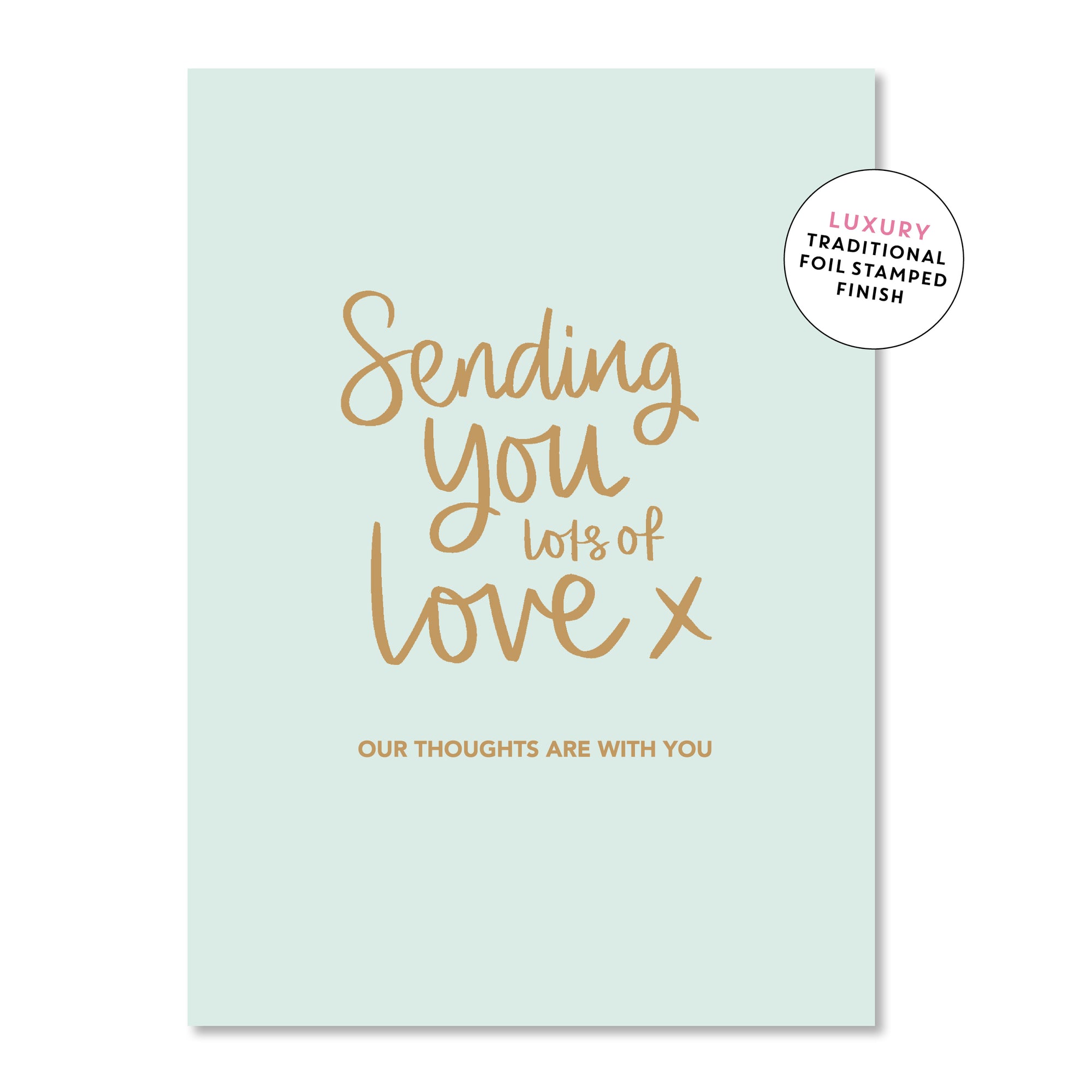 Sending you lots of love x