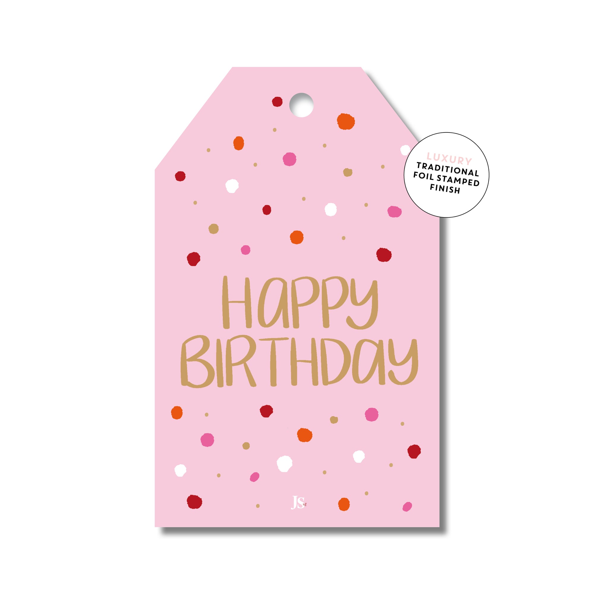 HB pink confetti
