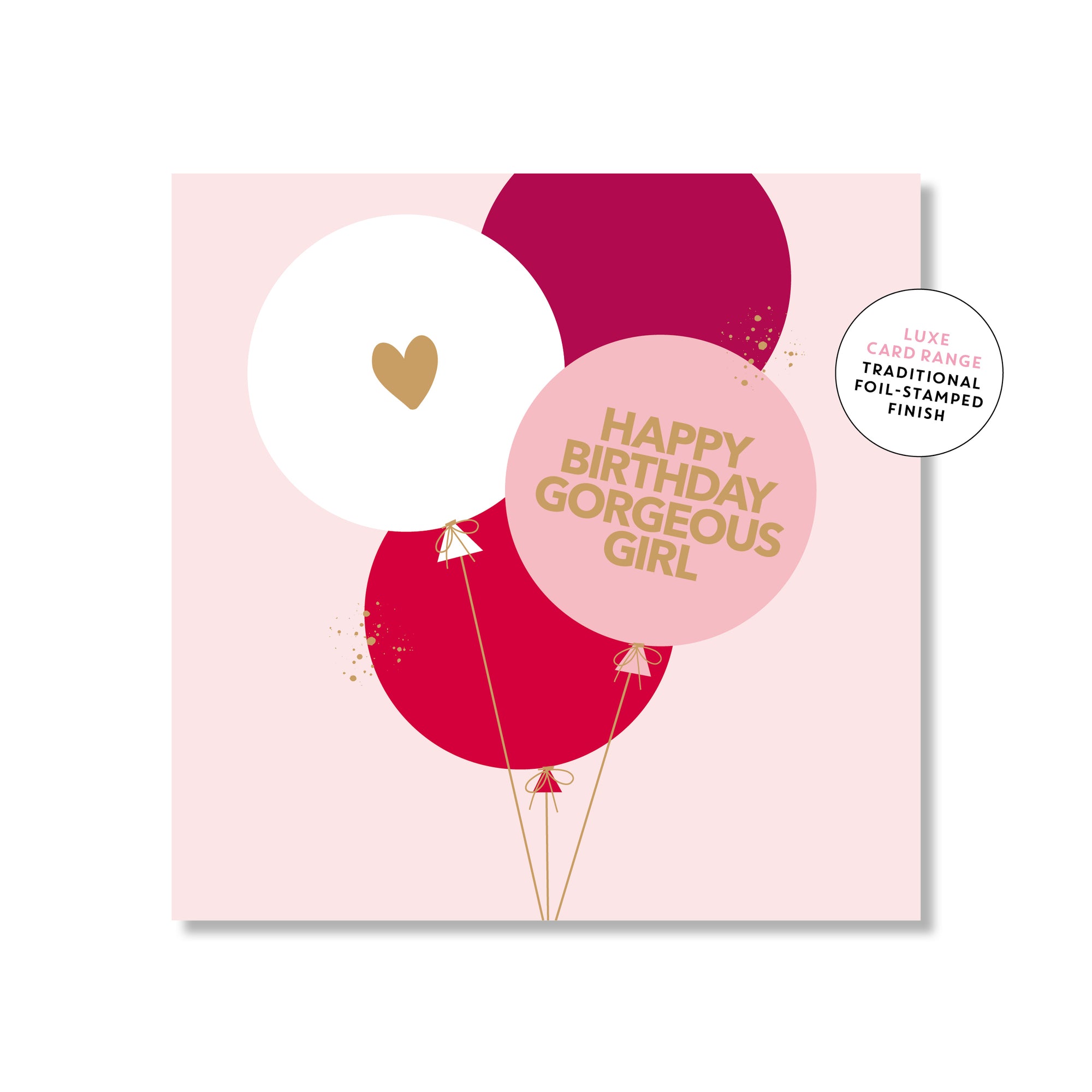 Gorgeous Girl Birthday Balloons