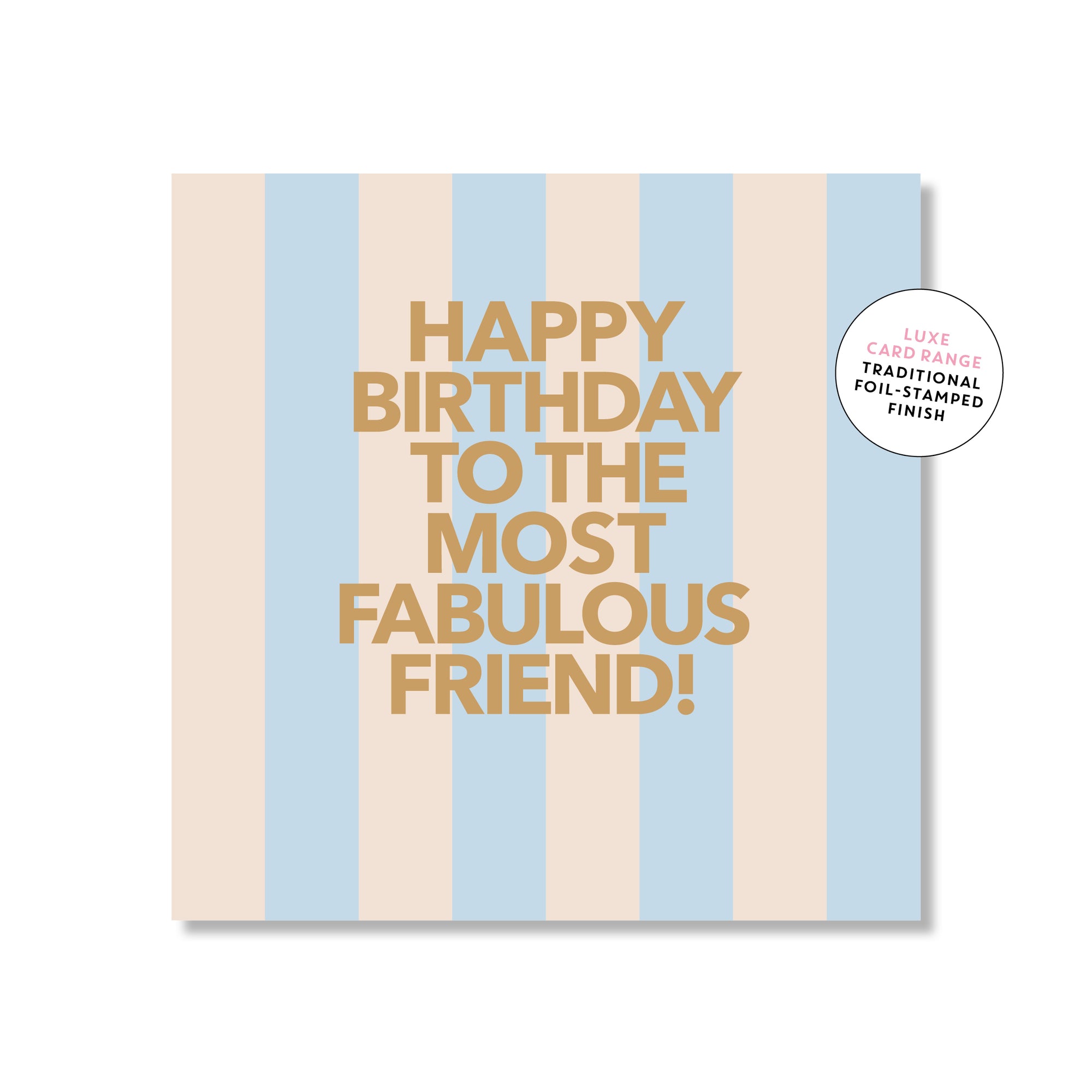 Happy Birthday Fabulous Friend!