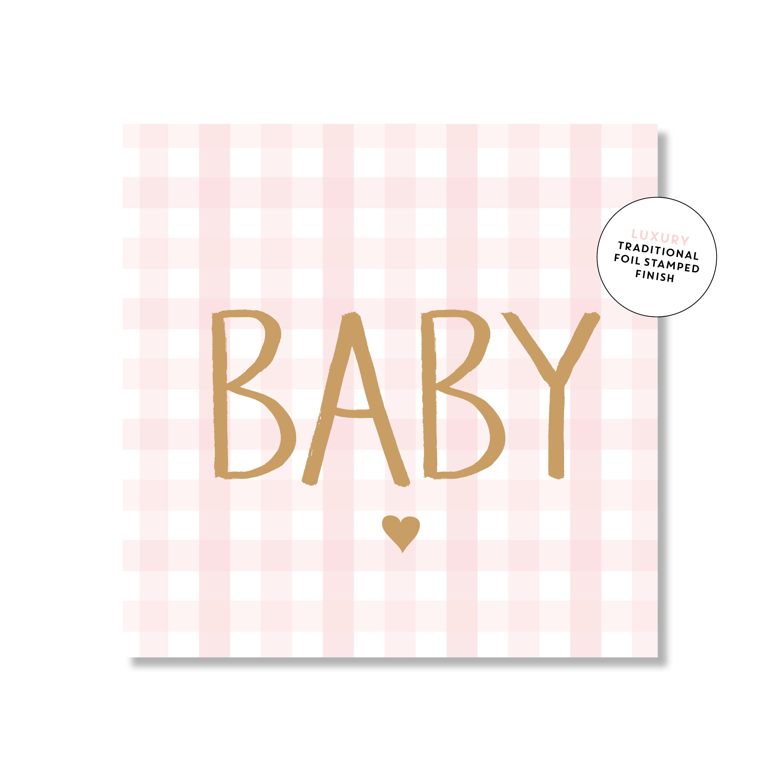 Gingham Baby - Pink