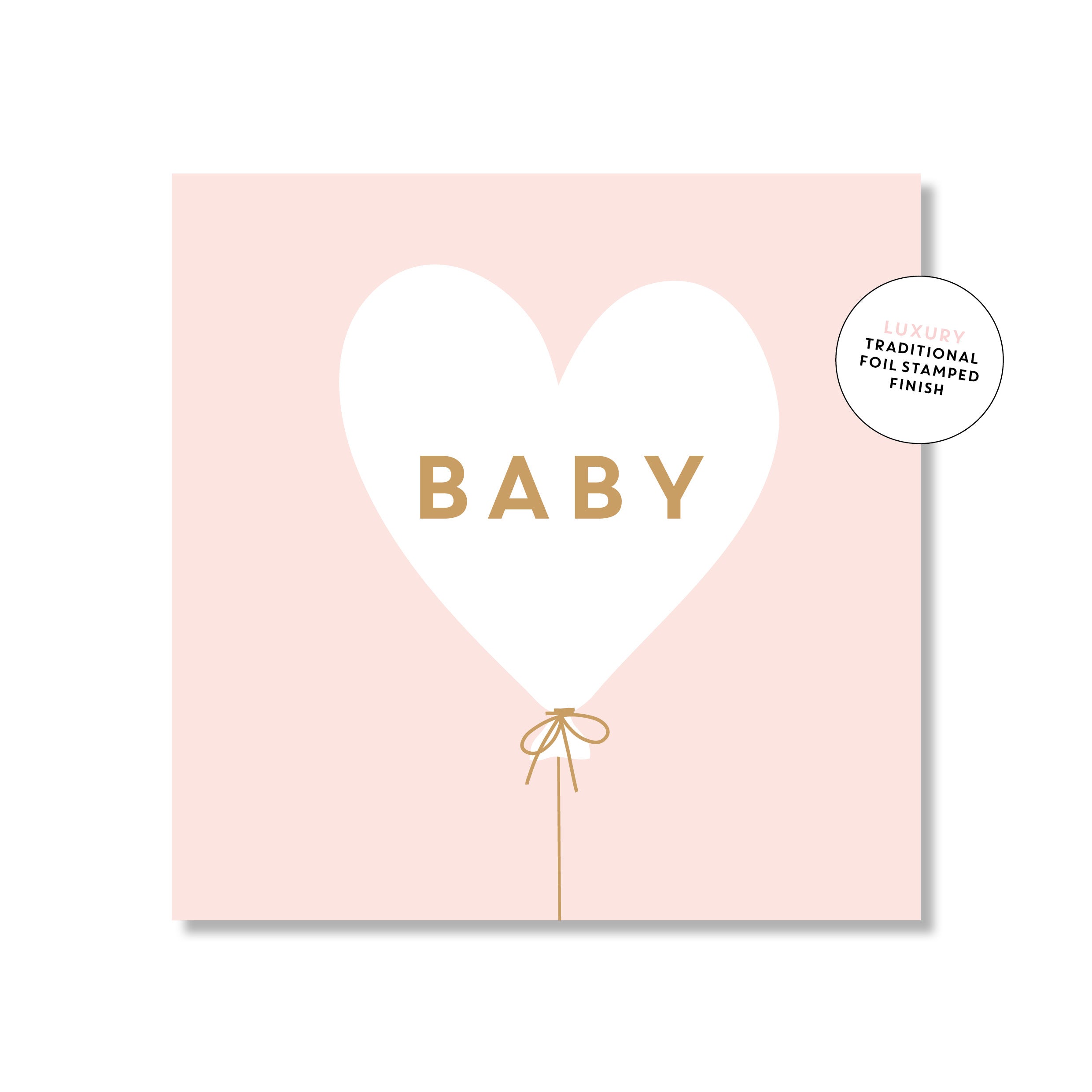 Baby Heart Balloon - Pink
